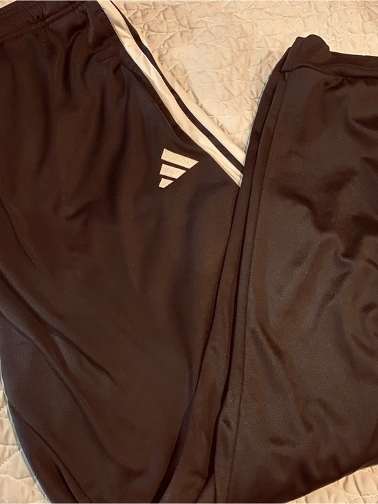 adidas Other - adidas Black Joggers with White Trim and Logo